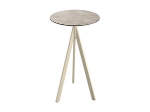 FEROS Infinity Tripod Stehtisch Gestell Sand + Moonstone...