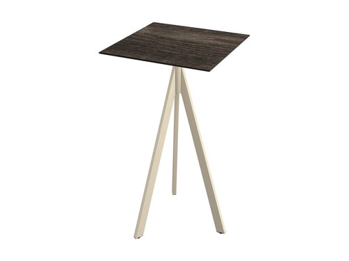 FEROS Infinity Tripod Stehtisch Gestell Sand +...