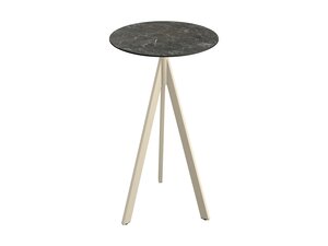 FEROS Infinity Tripod Stehtisch Gestell Sand + Galaxy...