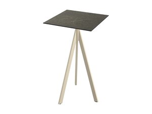 FEROS Infinity Tripod Stehtisch Gestell Sand + Midnight...