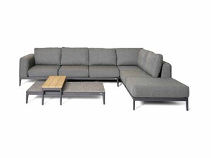 BEST Athene Lounge-Set, Ecksofa mit Beistelltischen,...