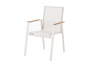 BEST Rhodos Dining Stuhl, Aluminiumgestell mit Textilene,...