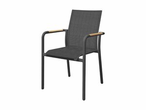 BEST Paros Stapelstuhl, Aluminiumgestell mit Textilene,...