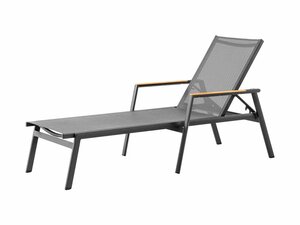 BEST Paros Sonnenliege, Aluminium mit Textilgewebe,...