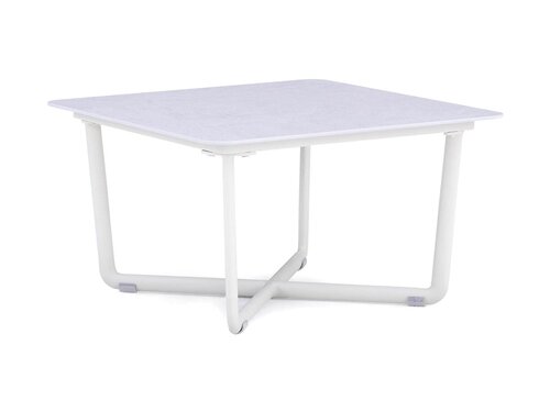 BEST Fellow Beistelltisch-Set 3-tlg., Aluminium, sandfarben, BTH 600 x 600 x 345 mm