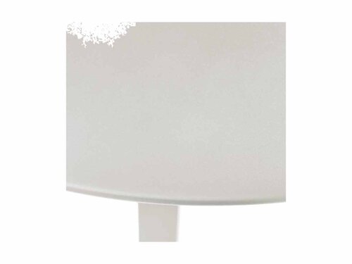 BEST Halo Gartentisch Rund, Farbe Wei�, Indoor & Outdoor, BTH 1000 x 1000 x 750 mm