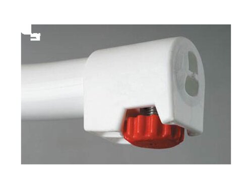 BEST Multiflex Stehtisch, rund verstellbar, Wei�, BTH 700 x 700 x 1100 mm