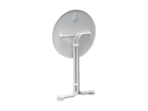 BEST Multiflex Stehtisch, rund verstellbar, Wei�, BTH 800 x 800 x 1100 mm