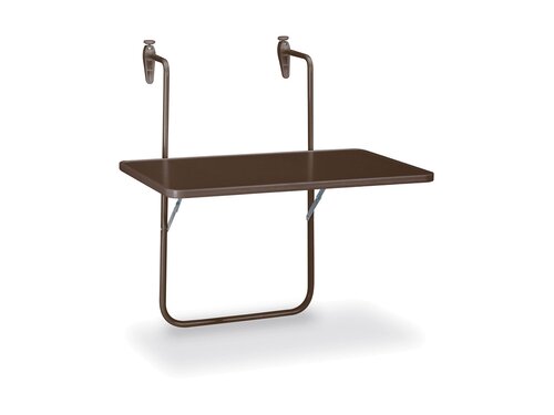 BEST Boy Balkontisch zum Aufh�ngen, Braun, BTH 600 x 400 x 50 mm