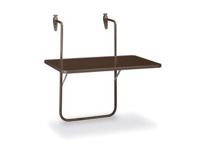 BEST Boy Balkontisch zum Aufh�ngen, Braun, BTH 600 x 400...