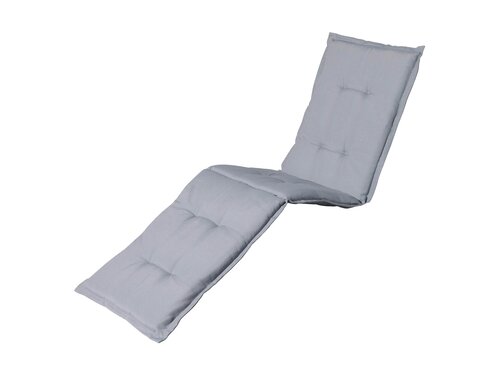 BEST Sitzauflage f�r Relaxst�hle, Farbe Hellgrau, BTH 1900 x 600 x 70 mm