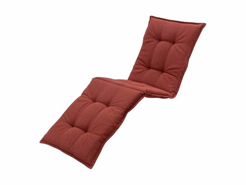 BEST Sitzauflage f�r Relaxst�hle, Farbe Terrakotta, BTH 1900 x 600 x 70 mm