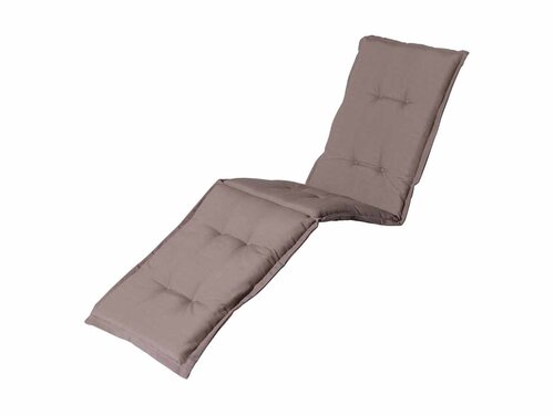 BEST Sitzauflage f�r Relaxst�hle, Farbe Taupe, BTH 1900 x 600 x 70 mm