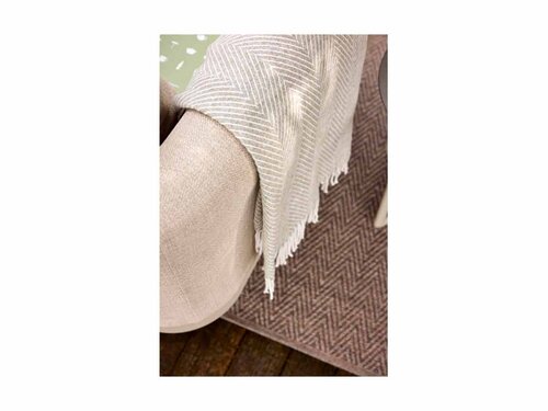 BEST Cuddly Outdoor-Decke, Farbe Natur, BTH 1700 x 1300 x 3 mm