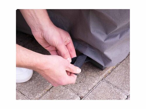 BEST Schutzh�lle f�r M�belsets, klein, Hellgrau, BTH 1850 x 1500 x 950 mm