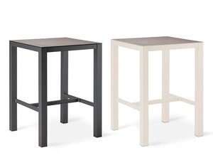 BEST Rhodos Stehtisch, Aluminium, HPL-Tischplatte, BTH...