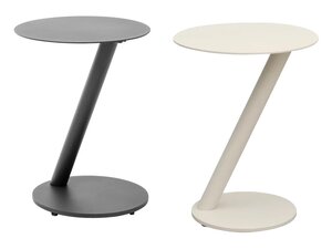 BEST Paros Beistelltisch aus Aluminium, rund � 45 cm,...