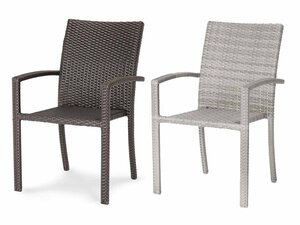 BEST Samoa Stapelstuhl, Aluminiumgestell mit...