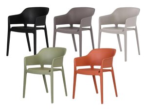 BEST Giethoorn Outdoor Stuhl mit Armlehnen, stapelbar,...