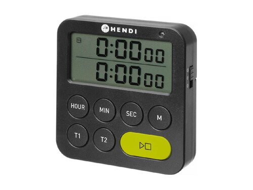 Hendi Timer, doppelt, BTH 20 x 84 x 88 mm