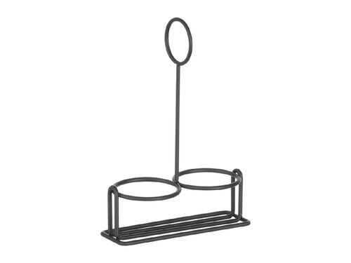 Hendi Gew�rzst�nder, schwarz, BTH 64 x 136 x 192 mm