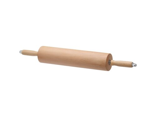 Hendi Nudelholz aus massivem Buchenholz, Verarbeitungsbreite 390 mm