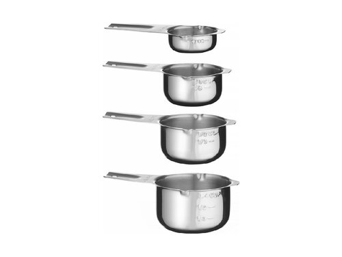 Hendi Messbecher Set, mit 4 verschiedene Gr��en, 30 bis 180 ml