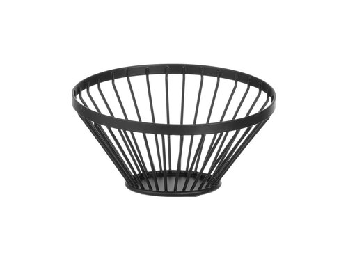 Hendi Obstkorb, abgerundet schwarz, BTH 155 x 155 x 75 mm