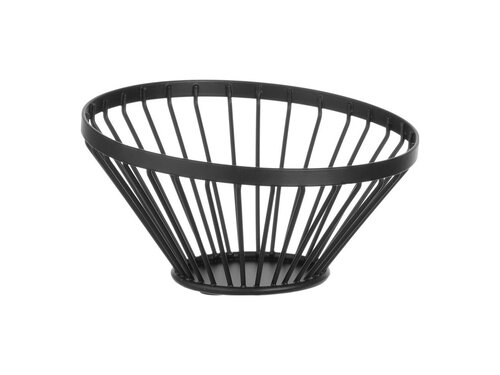 Hendi Obstkorb, abgerundet schwarz, BTH 155 x 155 x 75 mm