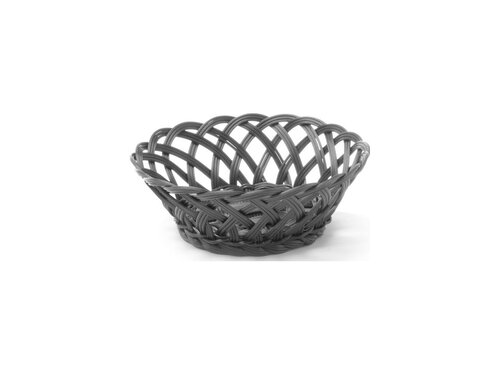 Hendi K�rbe mit gewebtem Rand, BTH 180 x 180 x 82 mm