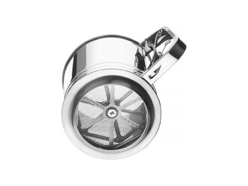 Hendi Mehlsieb aus Edelstahl, Kapazit�t 550 g, � 125 mm, H�he 127 mm