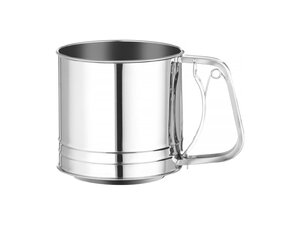 Hendi Mehlsieb aus Edelstahl, Kapazit�t 550 g, � 125 mm,...