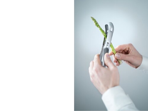 Hendi Spargel-Schler, doppelte Klingen, Klinge 43 mm