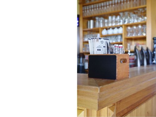 Hendi Men� und Besteckkasten, BTH 210 x 155 x 148 mm