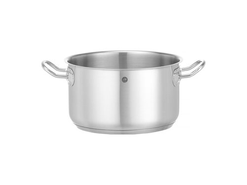 Hendi Schmortopf mittel, ohne Deckel, 3,5 Liter, Induktionsboden, � 200 mm, H�he 115 mm