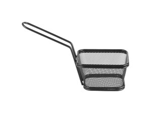 Hendi Miniatur-Frittierkrbe stapelbar, schwarz, BTH 220...