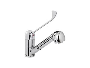 Hendi Wasserhahn ausziehbar, BTH 297 x 75 x 641 mm