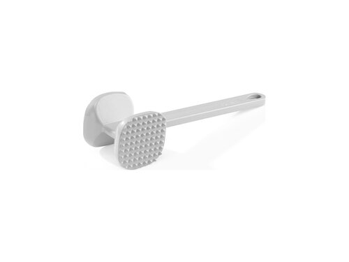 Hendi Fleischklopfer XL, Hellgrau, Doppelseitig zum Gltten und Zartmachen, Lnge 300 mm