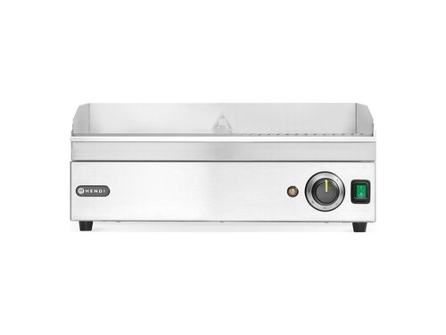 Hendi Grillplatte halb gerillt, BTH 444 x 526 x 232 mm