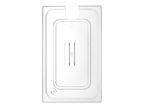 Hendi Gastronorm-Deckel mit Sous-Vide-Stick-Aussparung, BTH 527 x 322 x 25 mm