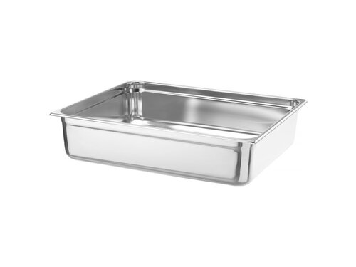 Hendi Profi Line Edelstahl Gastronorm-Behlter GN 2/1, Tiefe 150 mm