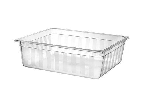 Hendi Gastronorm-Behlter GN 2/1, Tiefe 200 mm, Polykarbonat transparent
