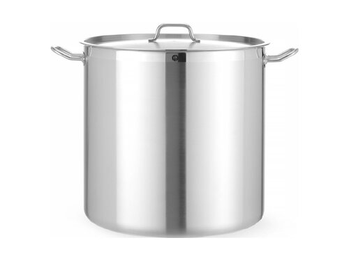 Hendi Kochtopf hoch mit Deckel, 70 Liter, aus Edelstahl,  450 mm, Hhe 450 mm