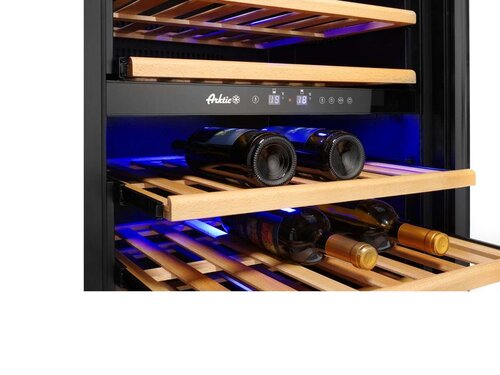 Arktic Weinkhlschrank, 2 Zonen, 72 Flaschen, BTH 675 x 596 x 1215 mm