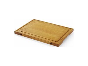 Hendi Servierbrett aus Eichenholz, Pfostenbauweise, BTH...