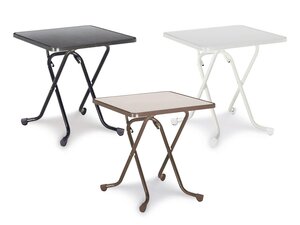 BEST Madrid Scheren-Klapptisch, quadratisch, BTH 670 x...