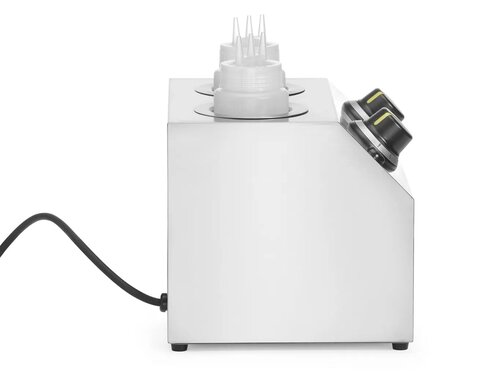 Hendi Saucenwrmer doppelt, Inhalt 1,3 Liter, temperaturverstellbar, BTH 270 x 223 x 282 mm