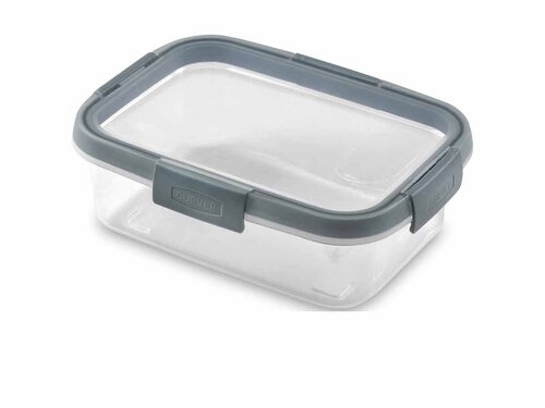 Curver SMART FRESH ECO 4er-Set 0,9L/1L/1,1L/1,2L, transparent / pastellblau, Sp�lmaschinenfest, BTH 160 x 200 x 90 mm