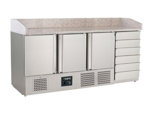 Saro Pizzatisch PZ 9031 PRO, Edelstahl,...