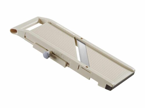 Hendi Shogun Japanische Mandoline, Schnittdicke 1-5 mm, stufenlos einstellbare Schnittdicke